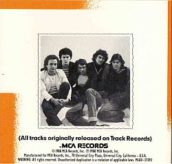 Golden Earring Vintage Gold series back side USA cdsingle 1988